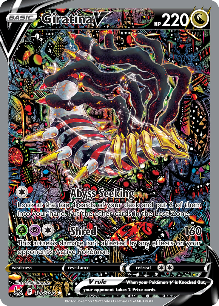 Giratina V · 186/196